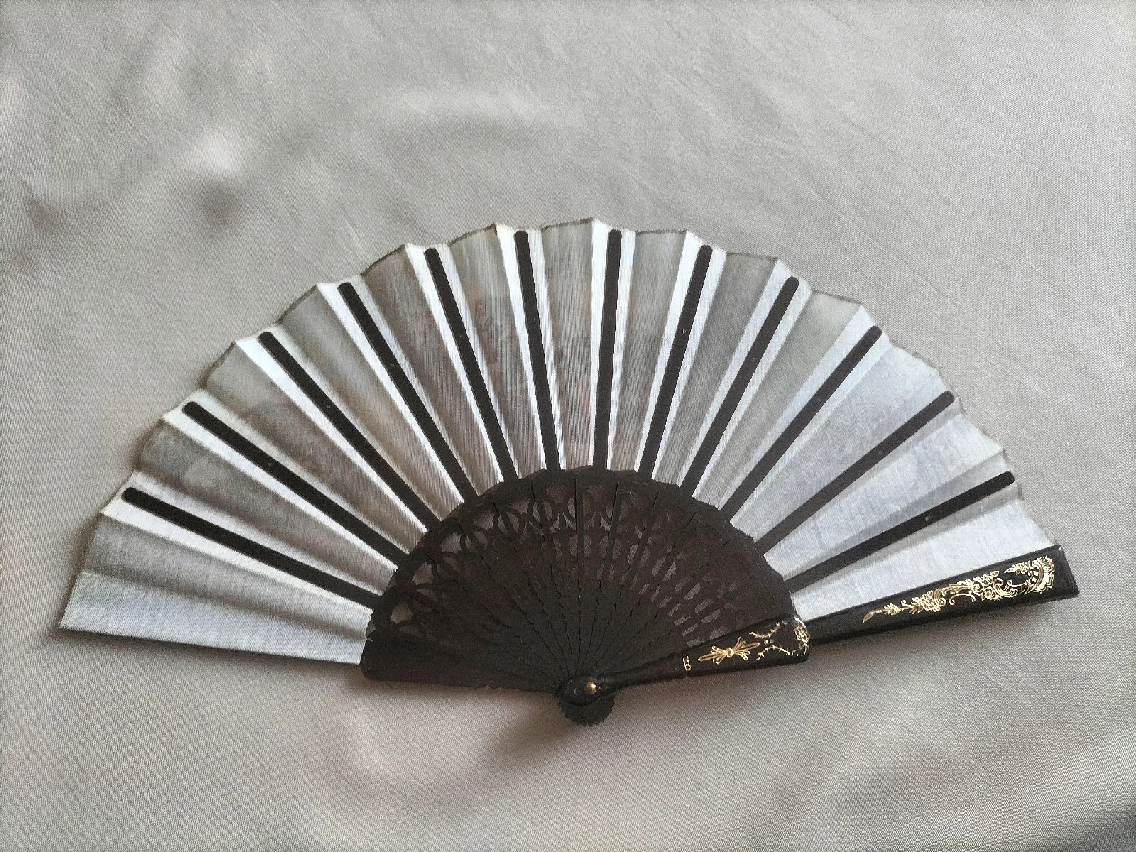 Vintage Spanish Fan | Very Good Condition | Goya Reproductions | Multicolor – photo 5